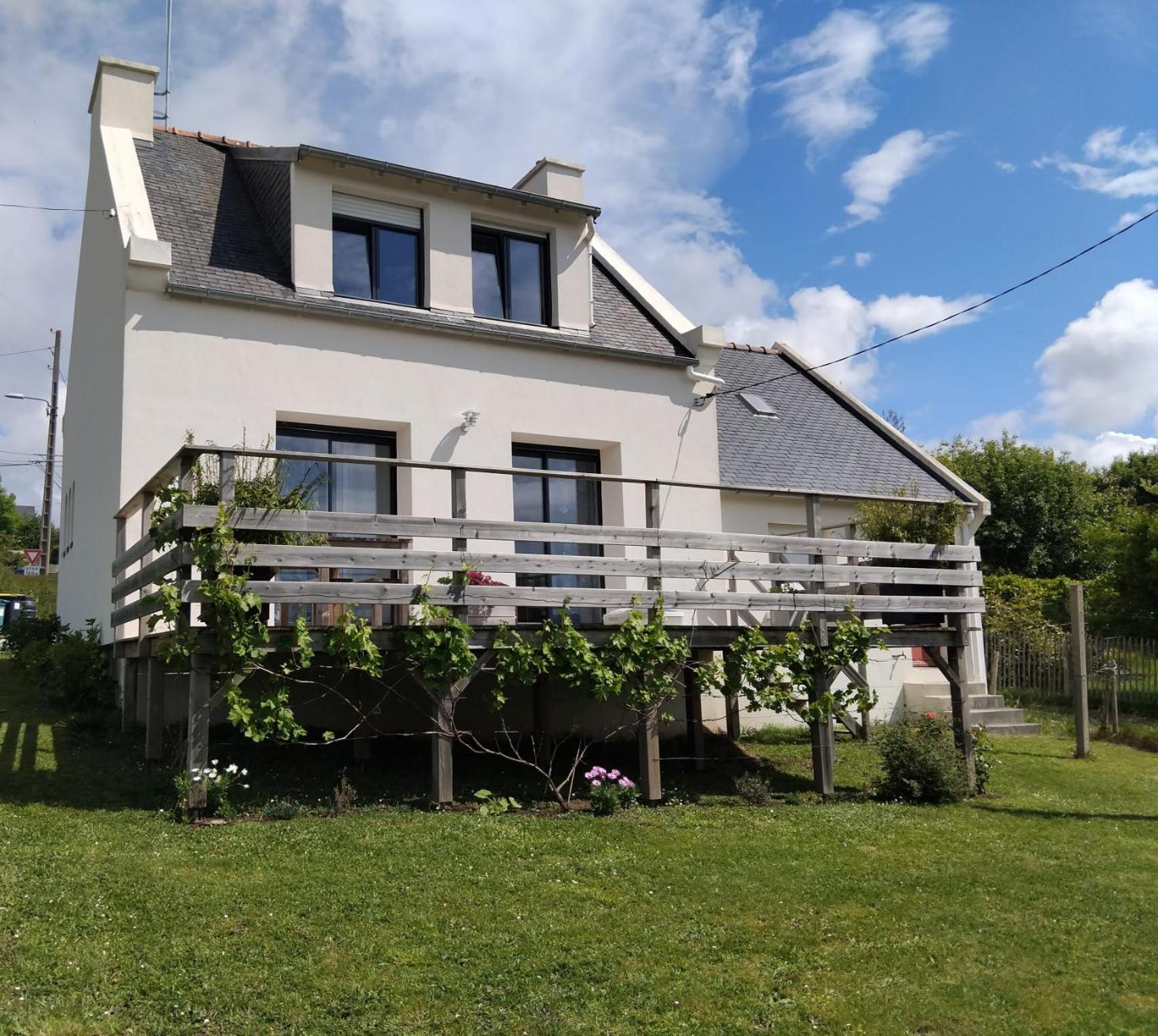 Maison Proche Du Bourg De Crozon Et Des Plages De Morgat Экстерьер фото